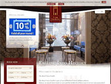 Tablet Screenshot of hoteltorreguelfa.com